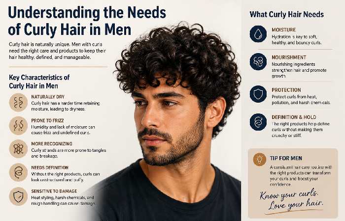 Understanding the Needs of Curly Hair in Men
