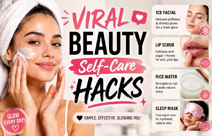 Viral Beauty Self-Care Hacks