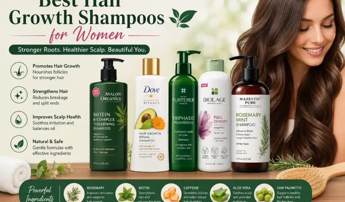 best hair growth shampoos for women