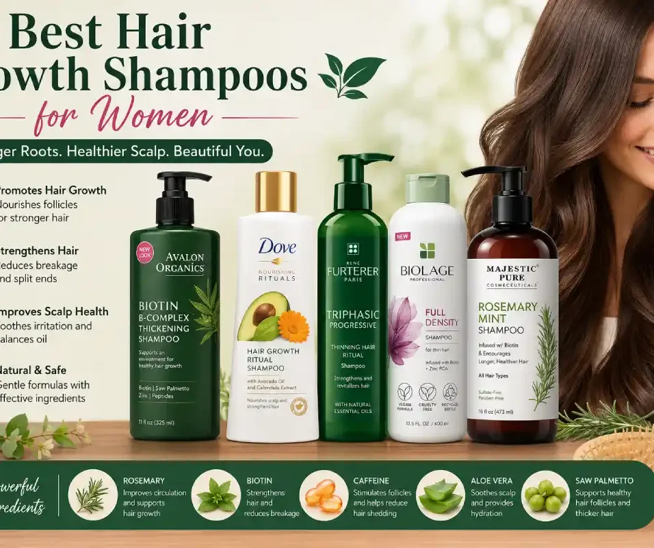 best hair growth shampoos for women
