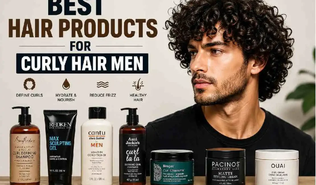 best hair products for curly hair men