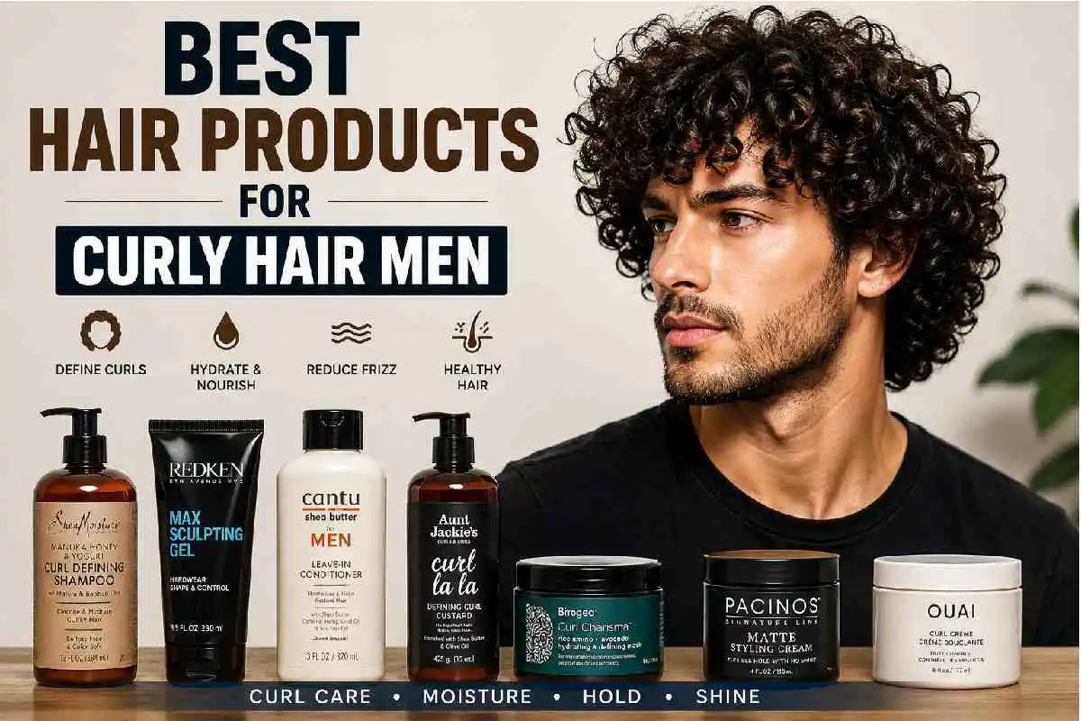 best hair products for curly hair men