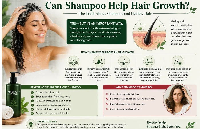 can shampoo help hair growth_
