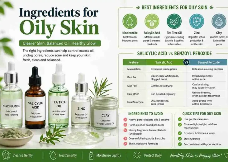ingredients for oily skin