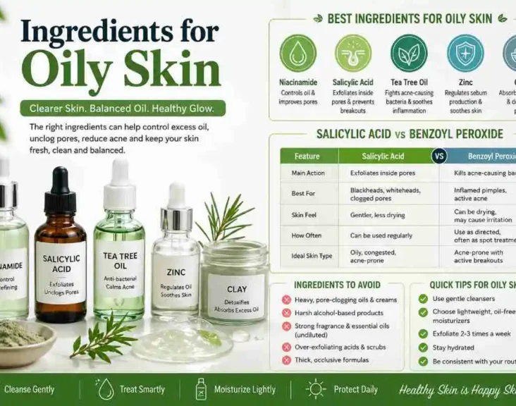 ingredients for oily skin