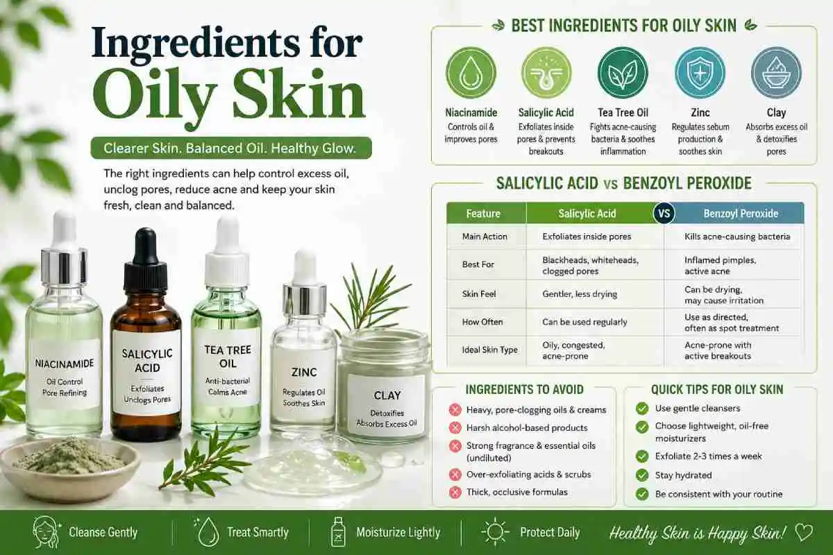 ingredients for oily skin
