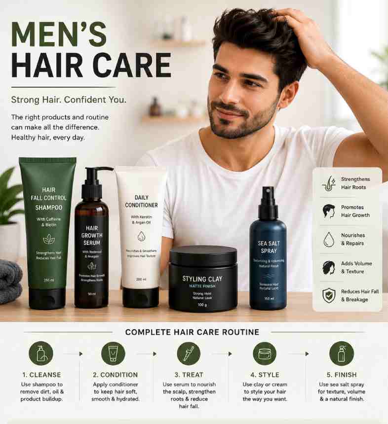 Men's Hair Care Products