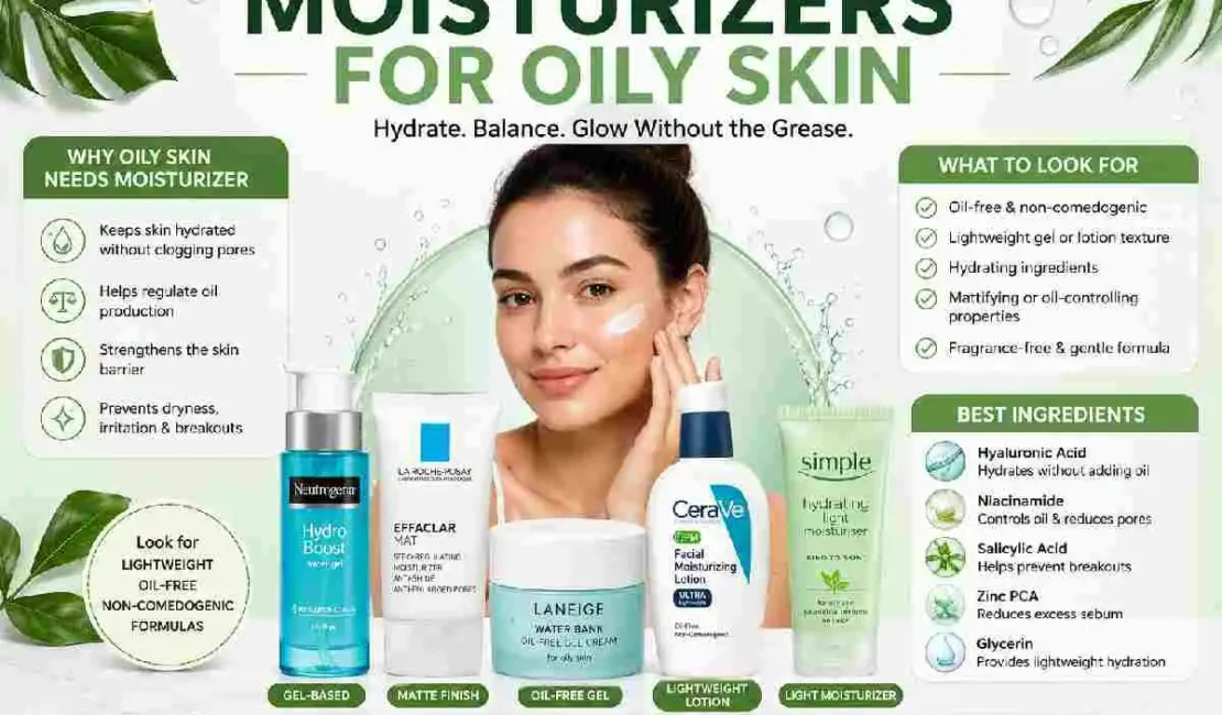 moisturizers for oily skin