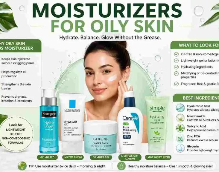 moisturizers for oily skin