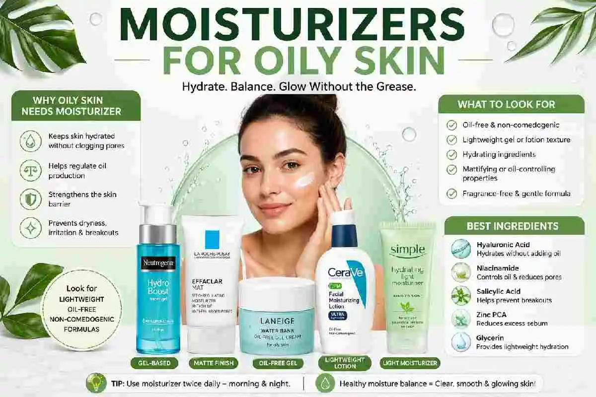 moisturizers for oily skin