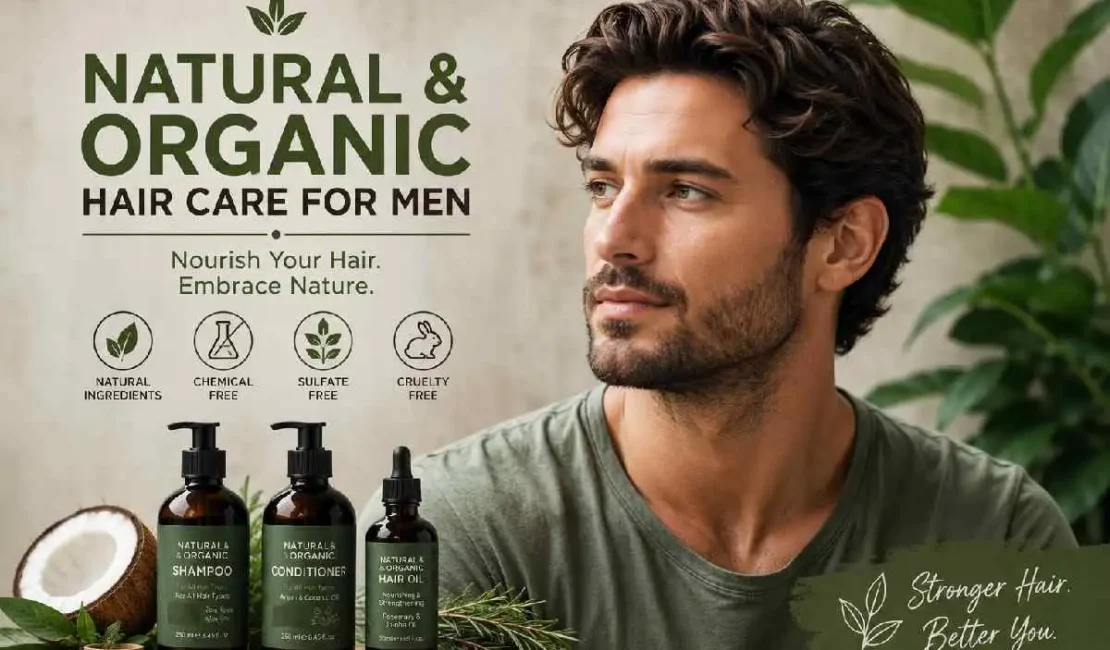 natural & organic hair care for men