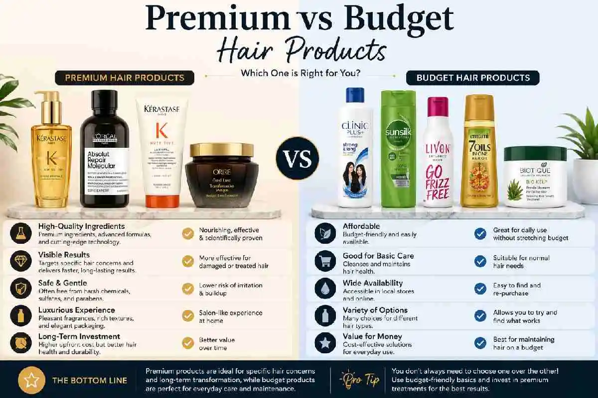 premium vs budget products