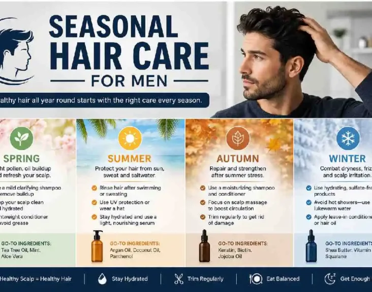 seasonal hair care for men