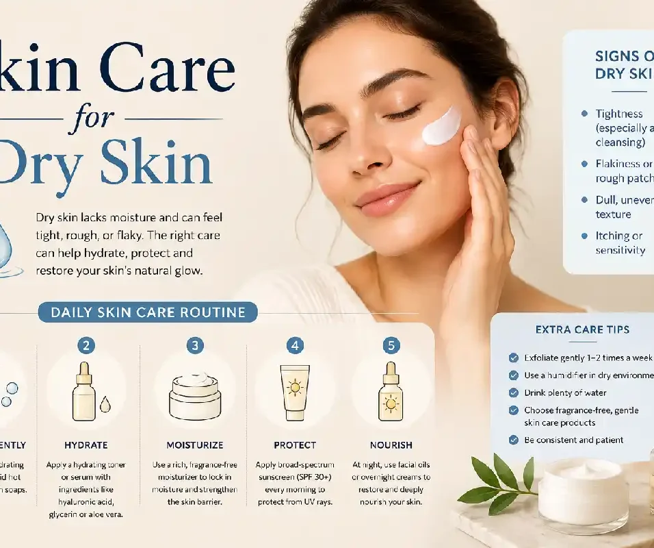 skin care for dry skin