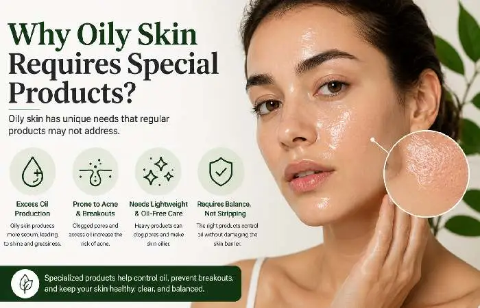 why oily skin requires special products_