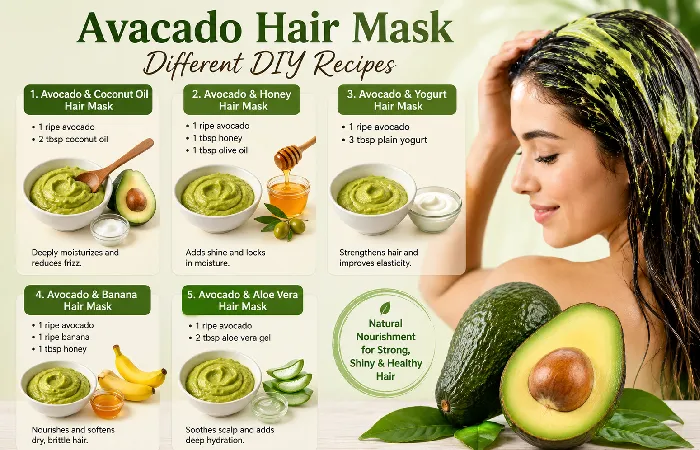 avocado hair - diy recipe
