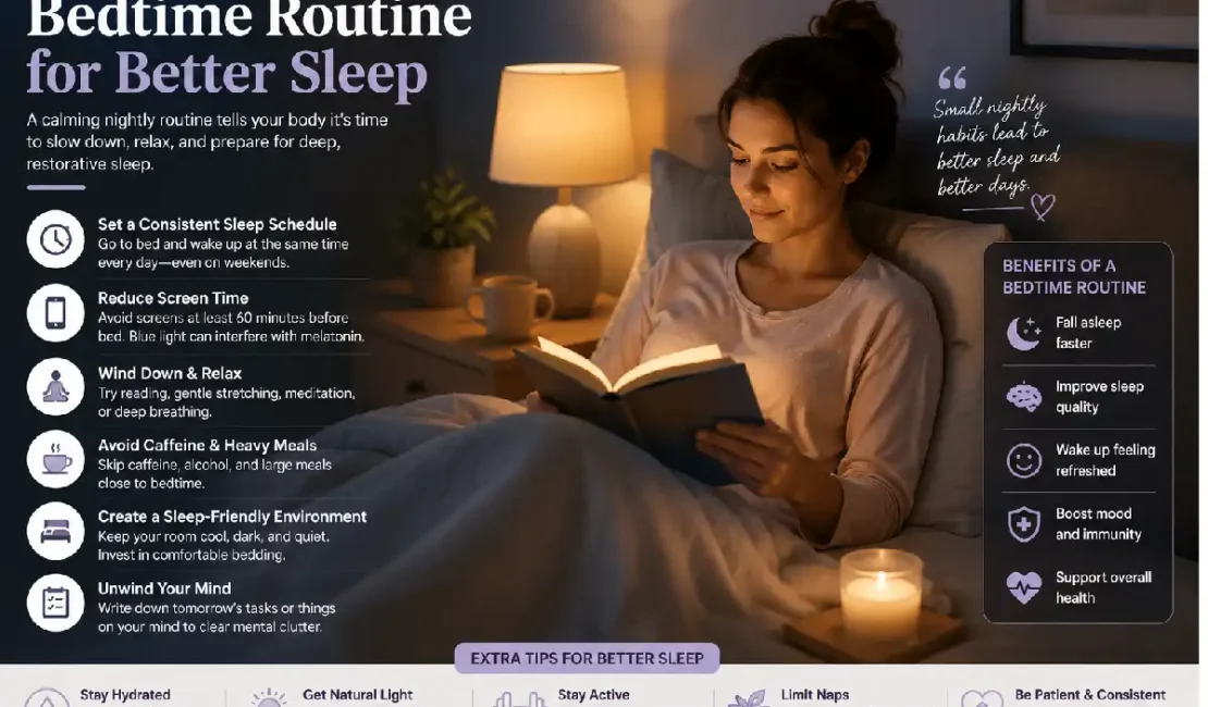 bedtime routine for better sleep