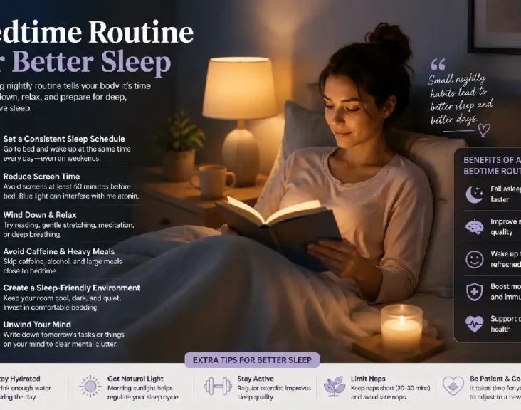 bedtime routine for better sleep