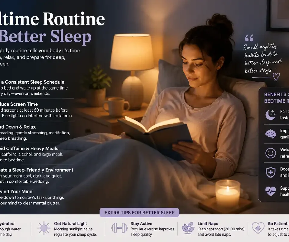bedtime routine for better sleep