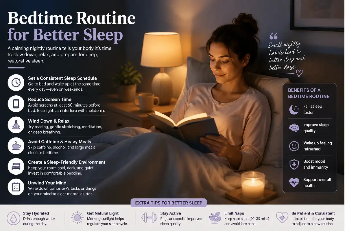 bedtime routine for better sleep