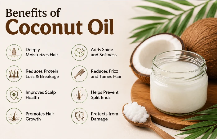 benefits of coconut oil