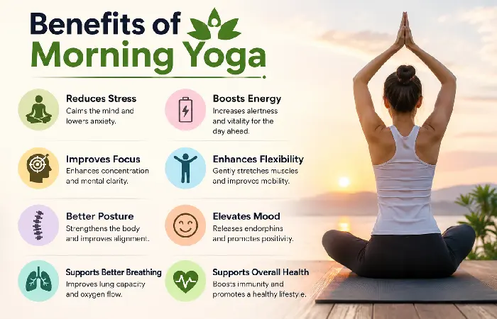 benefits of morning yoga
