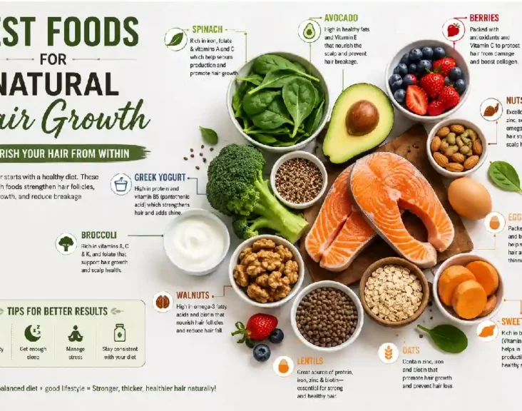 best foods for natural hair growth