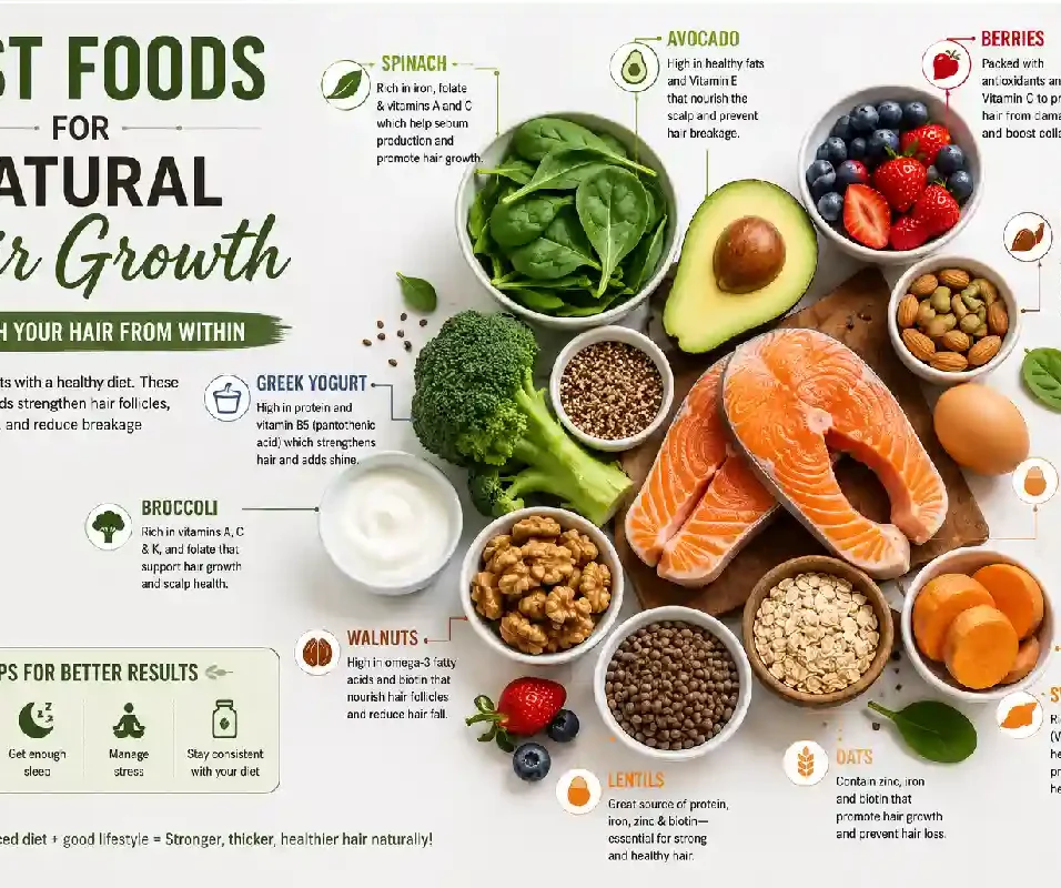 best foods for natural hair growth