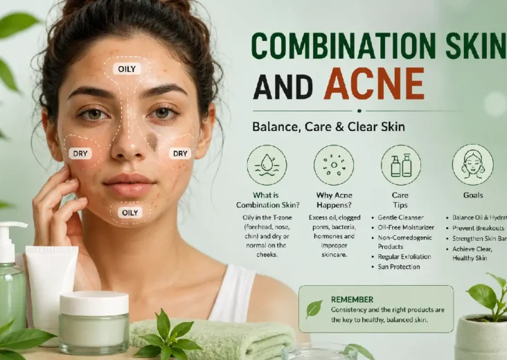 combination skin and acne