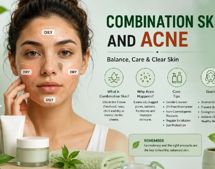 combination skin and acne