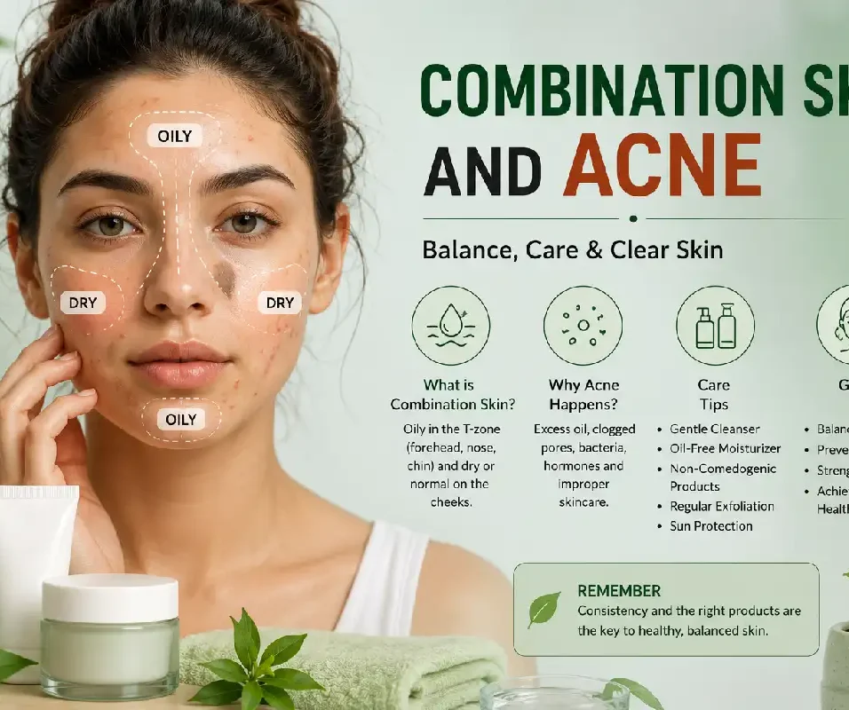 combination skin and acne