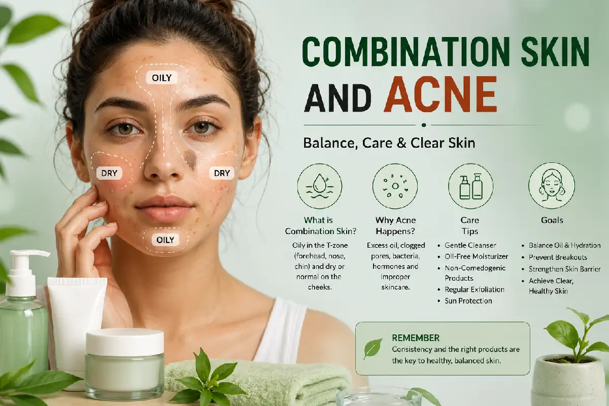 combination skin and acne
