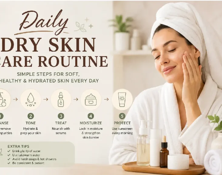 daily dry skin care routine