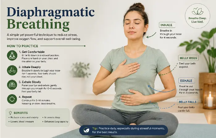 diaphragmatic breathing