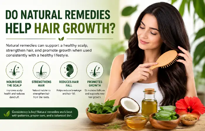 do natural remedies help hair growth_