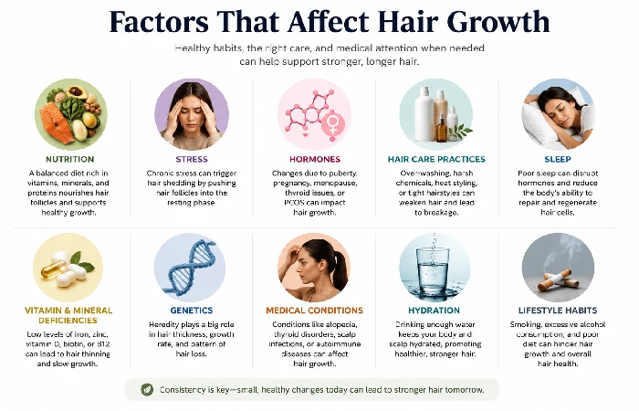 factors that affect hair growth