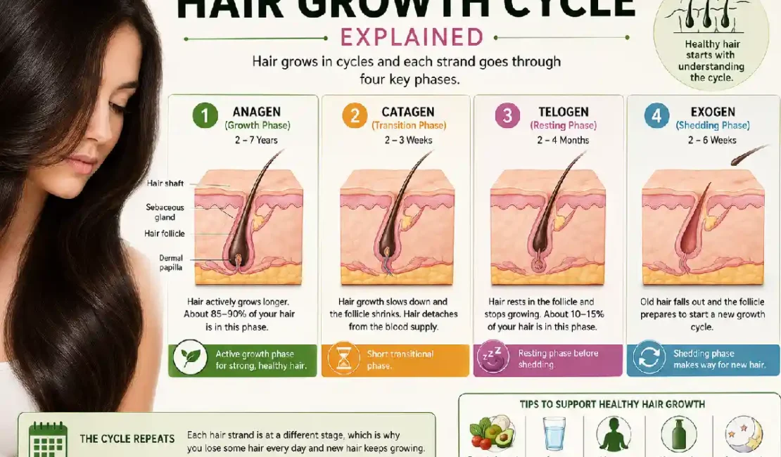hair growth cycle explained