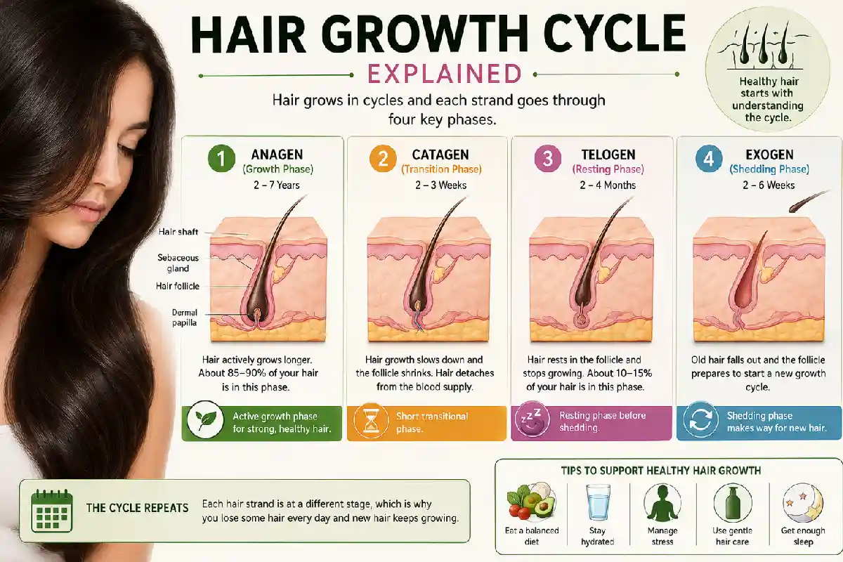 hair growth cycle explained