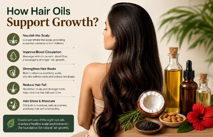 how hair oils support growth_