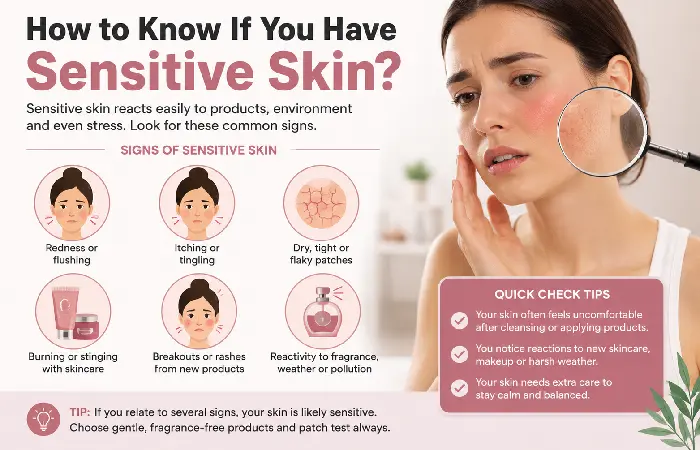 how to know if you have sensitive skin_