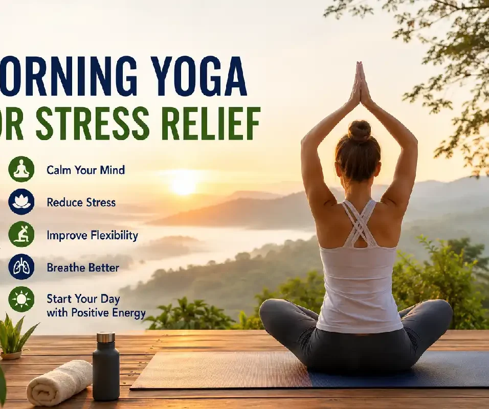 morning yoga for stress relief