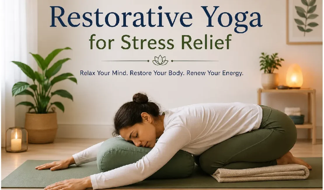 restorative yoga for stress relief