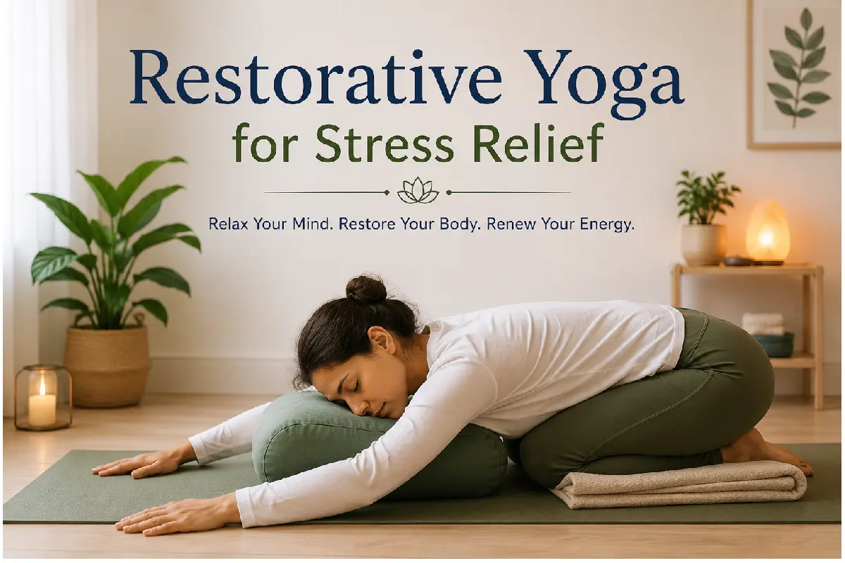 restorative yoga for stress relief