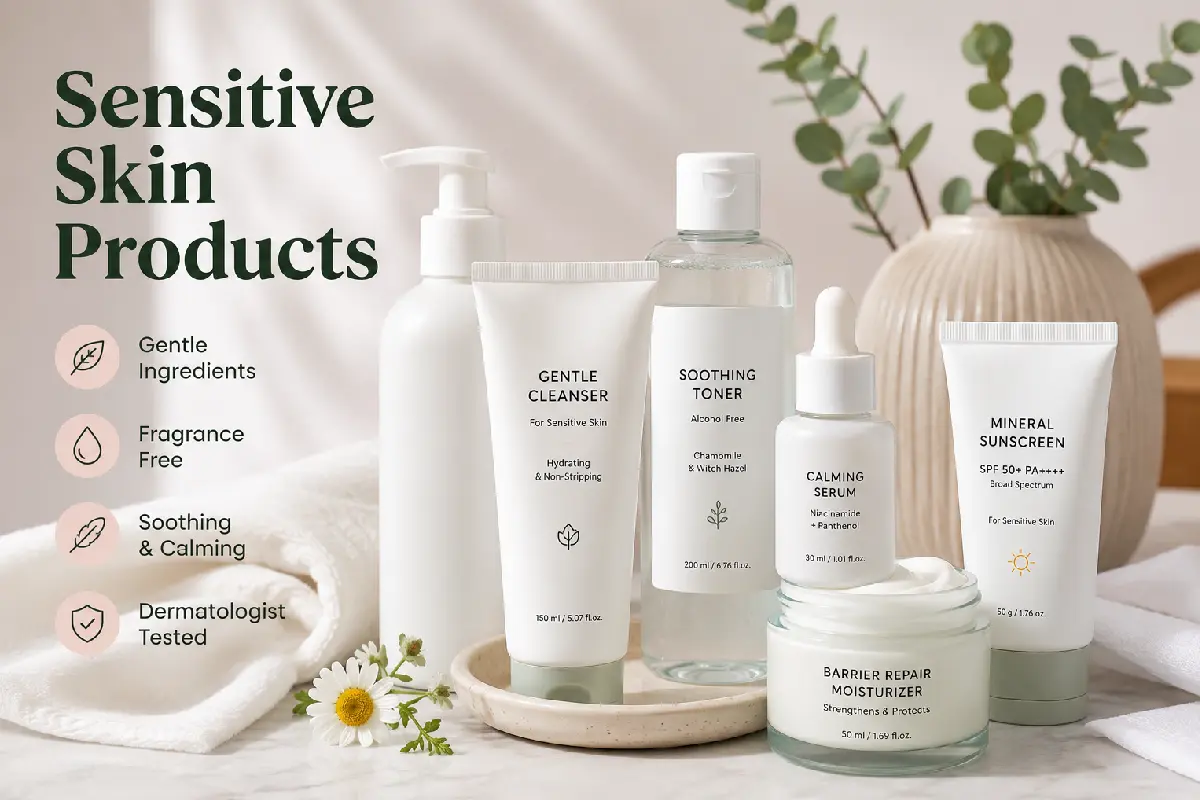 sensitive skin products