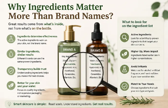 why ingredients matter More than brand names_