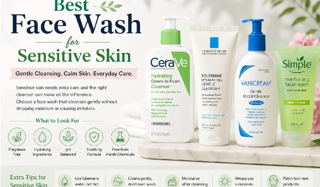 best face wash for sensitive skin
