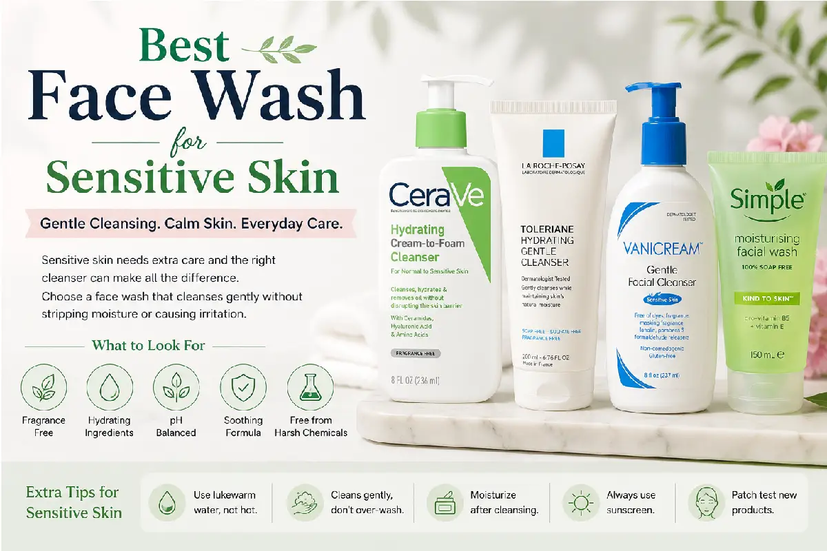 best face wash for sensitive skin