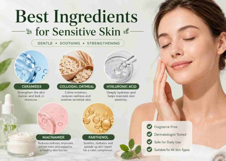 best ingredients for sensitive skin