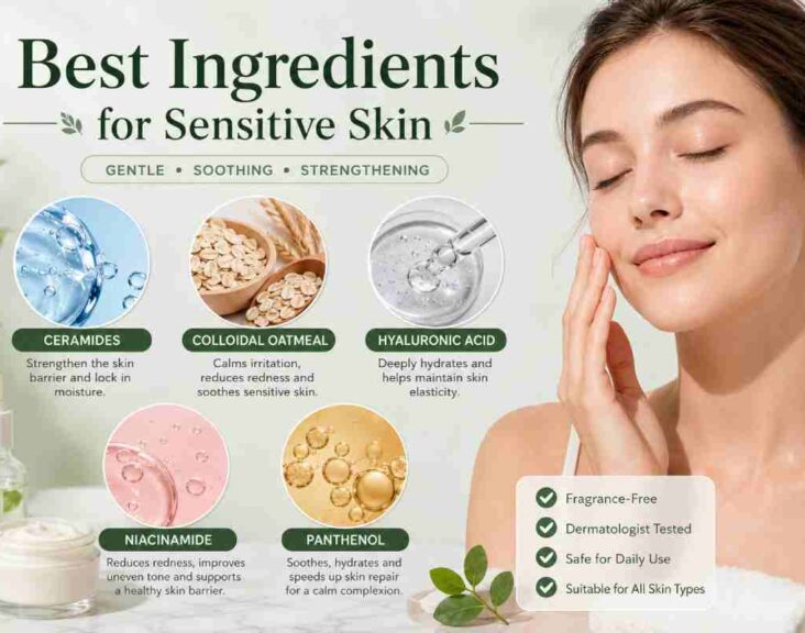 best ingredients for sensitive skin