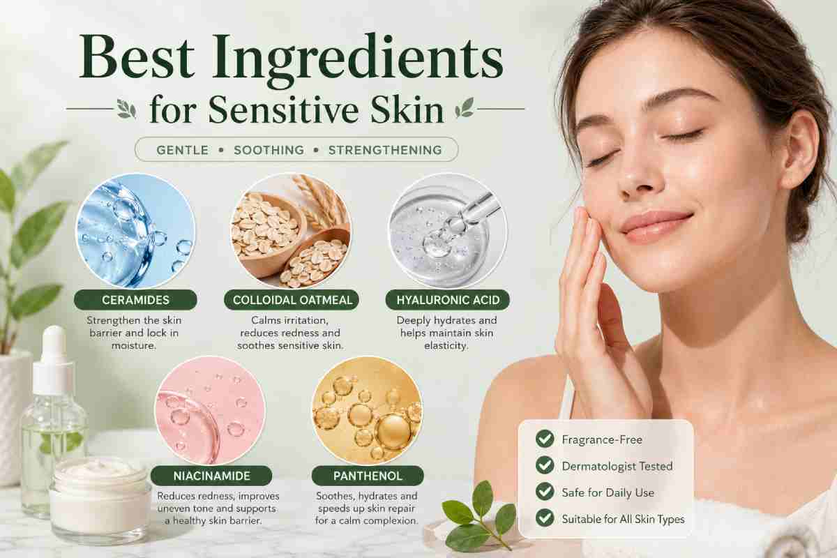 best ingredients for sensitive skin